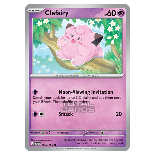 Pokemon - Scarlet & Violet - 151 - Clefairy - 035/165