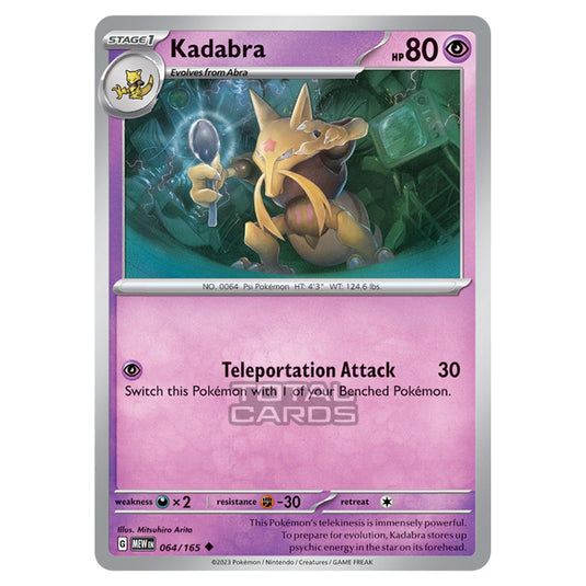 Pokemon - Scarlet & Violet - 151 - Kadabra - 064/165