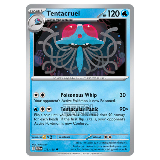 Pokemon - Scarlet & Violet - 151 - Tentacruel - 073/165