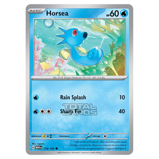 Pokemon - Scarlet & Violet - 151 - Horsea - 116/165