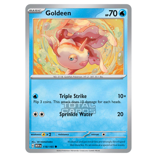 Pokemon - Scarlet & Violet - 151 - Goldeen - 118/165