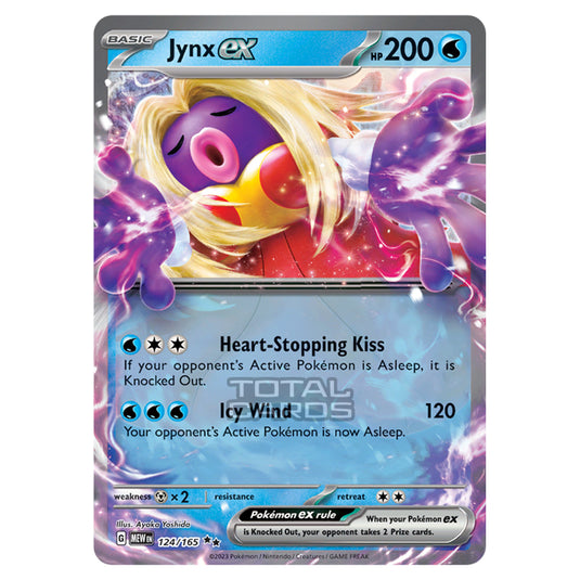 Pokemon - Scarlet & Violet - 151 - Jynx ex - 124/165