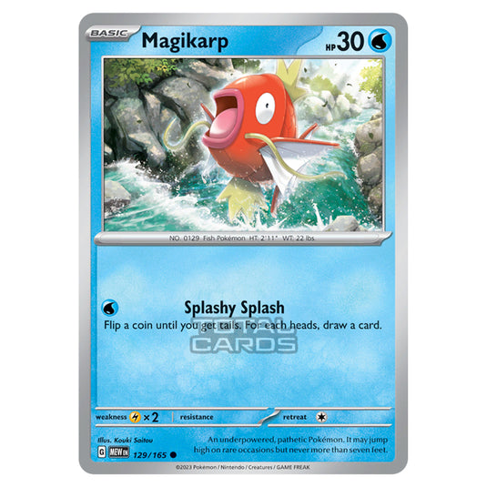 Pokemon - Scarlet & Violet - 151 - Magikarp - 129/165