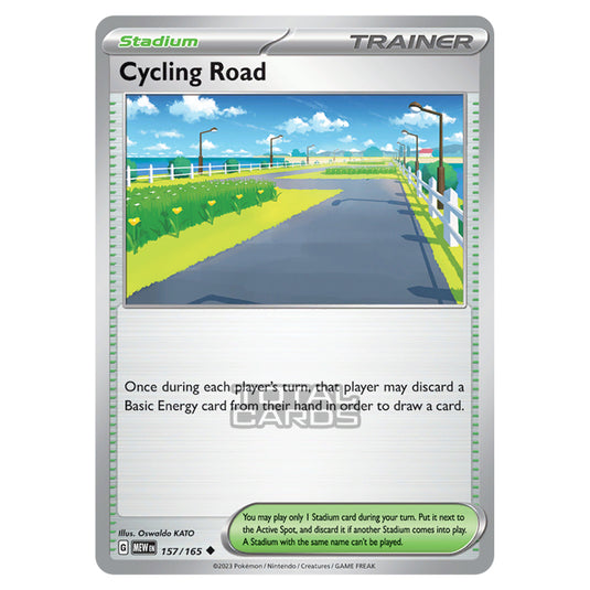 Pokemon - Scarlet & Violet - 151 - Cycling Road - 157/165