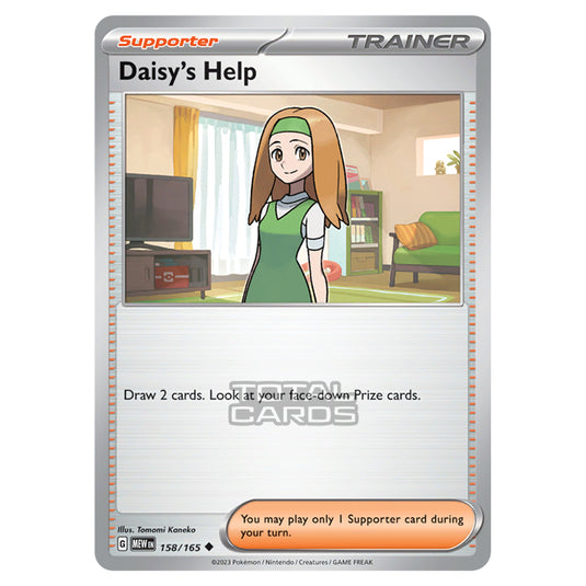 Pokemon - Scarlet & Violet - 151 - Daisy's Help - 158/165