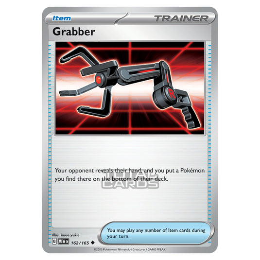 Pokemon - Scarlet & Violet - 151 - Grabber - 162/165