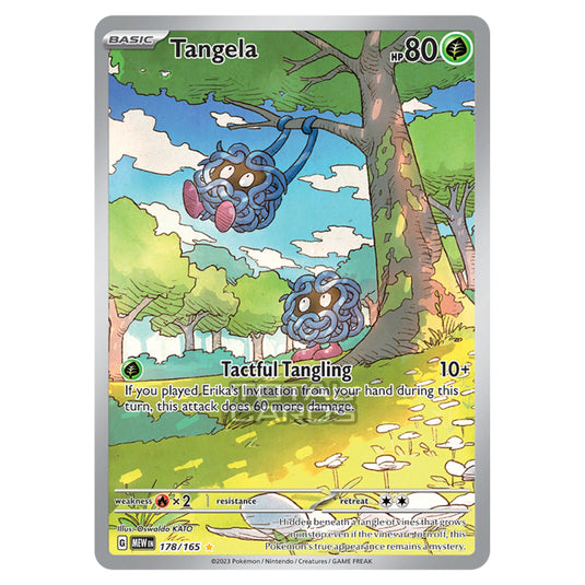 Pokemon - Scarlet & Violet - 151 - Tangela - 178/165