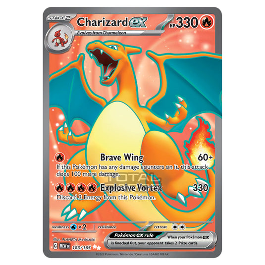 Pokemon - Scarlet & Violet - 151 - Charizard ex - 183/165