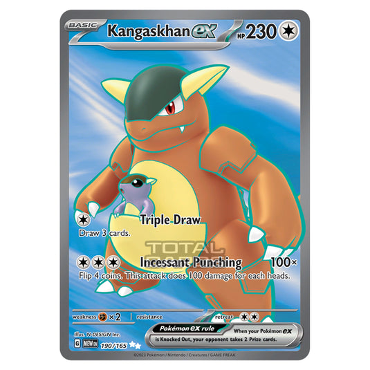 Pokemon - Scarlet & Violet - 151 - Kangaskhan ex - 190/165