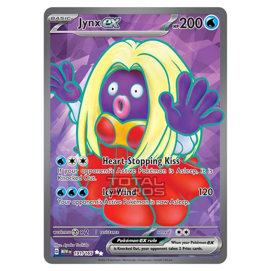 Pokemon - Scarlet & Violet - 151 - Jynx ex - 191/165