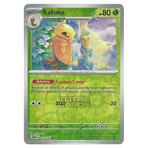 Pokemon - Scarlet & Violet - 151 - Kakuna - 014/165