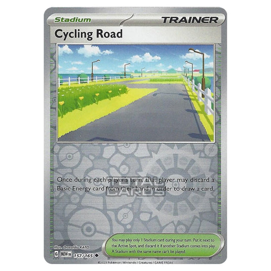 Pokemon - Scarlet & Violet - 151 - Cycling Road - 157/165 - (Reverse Holo)