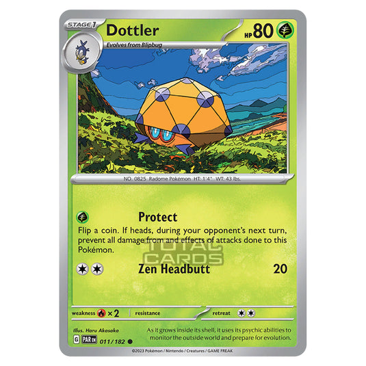 Pokemon - Scarlet & Violet - Paradox Rift - Dottler - 011/182 Pokemon - Scarlet & Violet - Paradox Rift - Dottler - 011/182