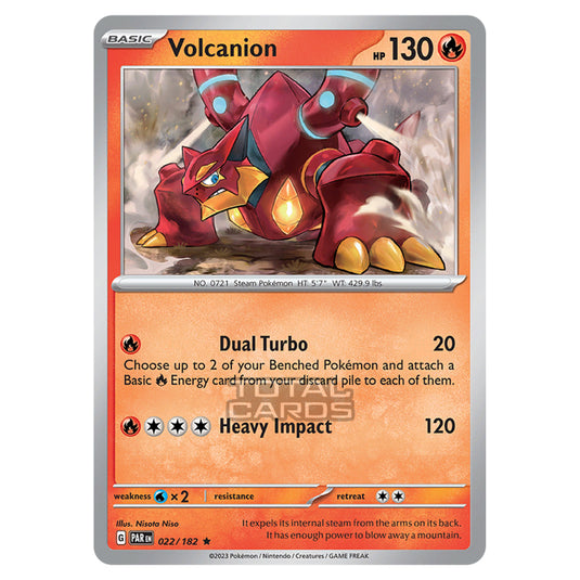 Pokemon - Scarlet & Violet - Paradox Rift - Volcanion - 022/182