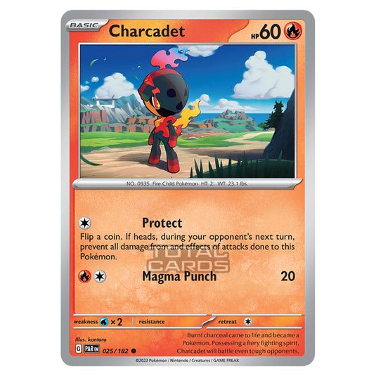 Pokemon - Scarlet & Violet - Paradox Rift - Charcadet - 025/182