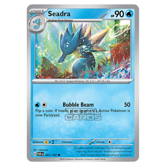 Pokemon - Scarlet & Violet - Paradox Rift - Seadra - 031/182