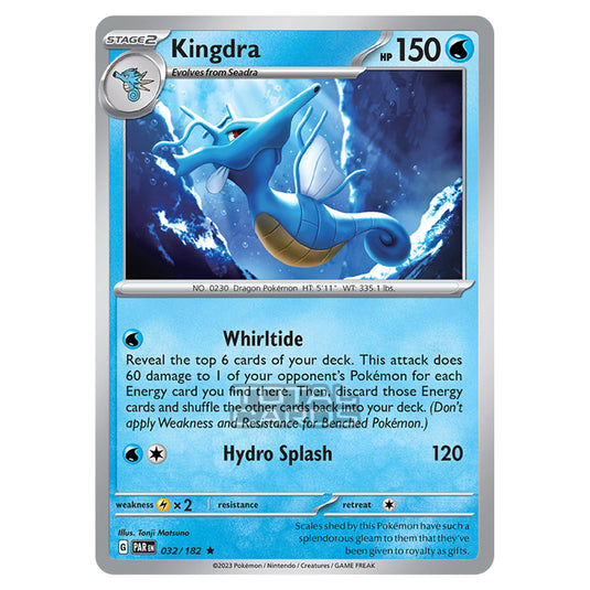 Pokemon - Scarlet & Violet - Paradox Rift - Kingdra - 032/182