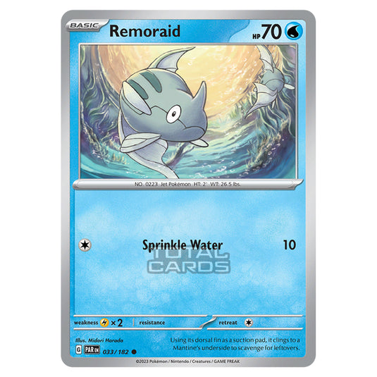 Pokemon - Scarlet & Violet - Paradox Rift - Remoraid - 033/182