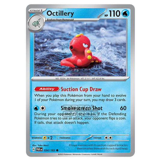 Pokemon - Scarlet & Violet - Paradox Rift - Octillery - 034/182