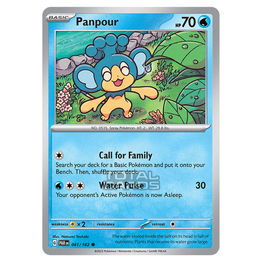 Pokemon - Scarlet & Violet - Paradox Rift - Panpour - 041/182