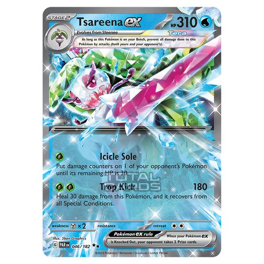 Pokemon - Scarlet & Violet - Paradox Rift - Tsareena ex - 046/182