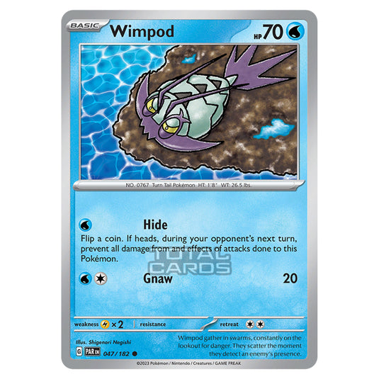 Pokemon - Scarlet & Violet - Paradox Rift - Wimpod - 047/182