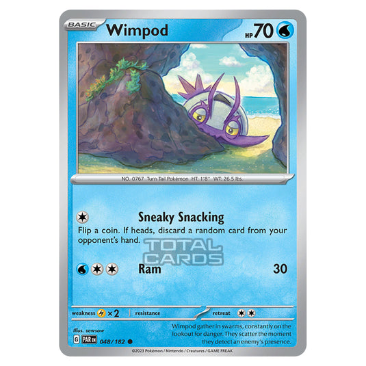 Pokemon - Scarlet & Violet - Paradox Rift - Wimpod - 048/182