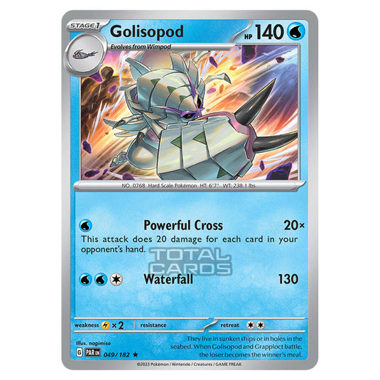 Pokemon - Scarlet & Violet - Paradox Rift - Golisopod - 049/182