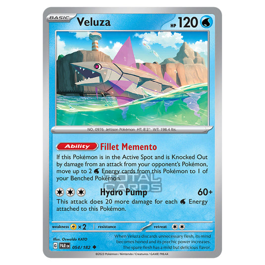 Pokemon - Scarlet & Violet - Paradox Rift - Veluza - 054/182