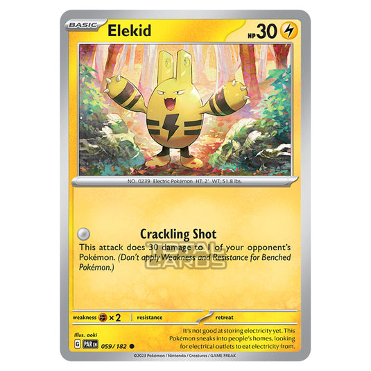 Pokemon - Scarlet & Violet - Paradox Rift - Elekid - 059/182