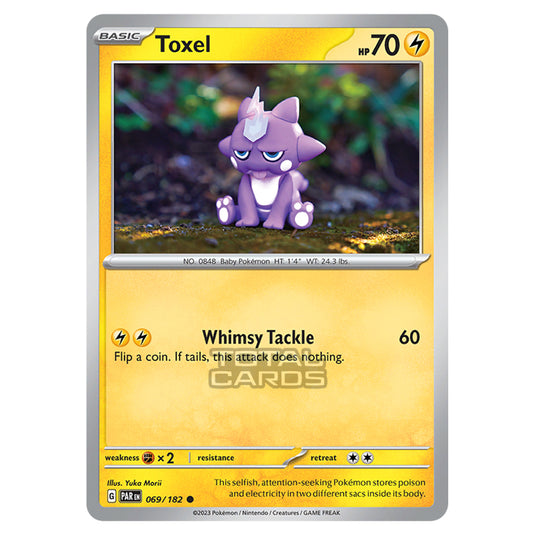 Pokemon - Scarlet & Violet - Paradox Rift - Toxel - 069/182