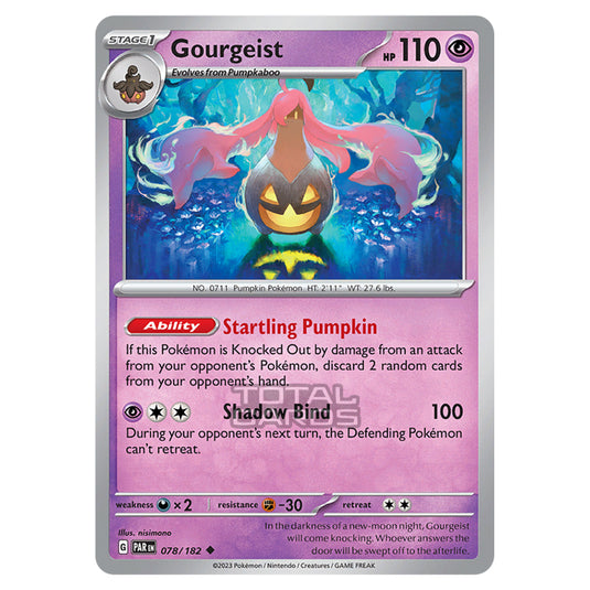 Pokemon - Scarlet & Violet - Paradox Rift - Gourgeist - 078/182