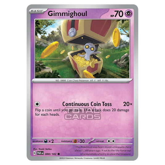 Pokemon - Scarlet & Violet - Paradox Rift - Gimmighoul - 088/182