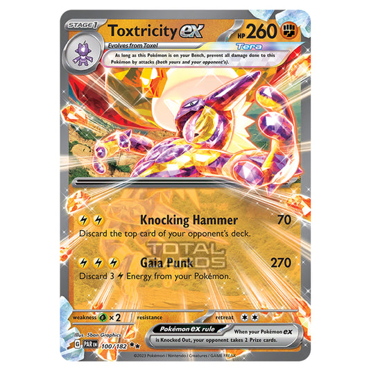 Pokemon - Scarlet & Violet - Paradox Rift - Toxtricity ex - 100/182