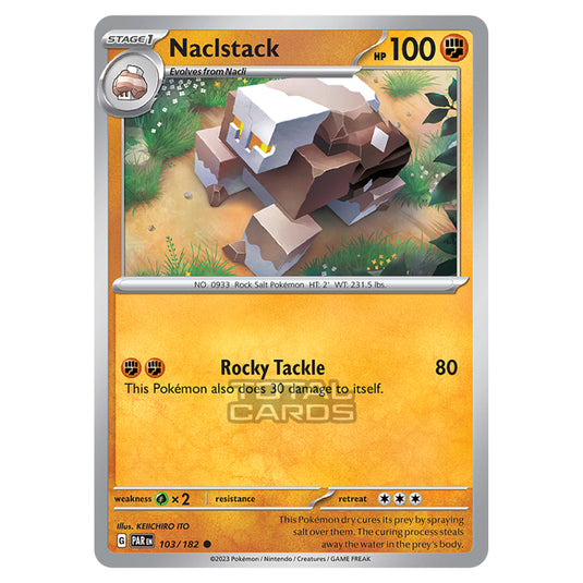 Pokemon - Scarlet & Violet - Paradox Rift - Naclstack - 103/182