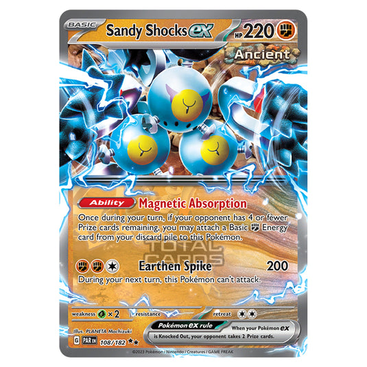 Pokemon - Scarlet & Violet - Paradox Rift - Sandy Shocks ex - 108/182