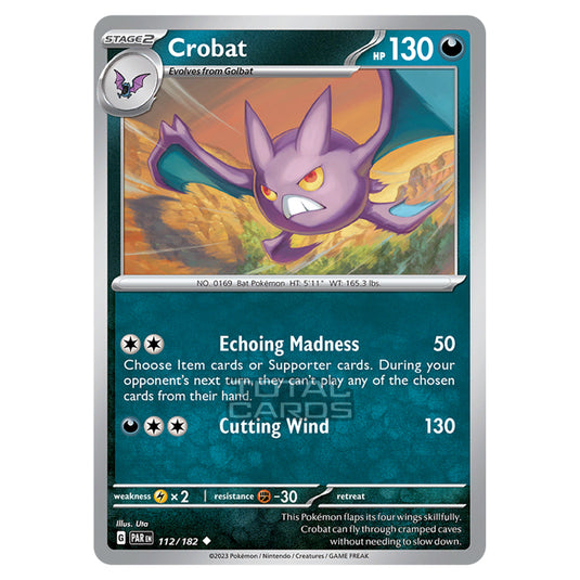 Pokemon - Scarlet & Violet - Paradox Rift - Crobat - 112/182