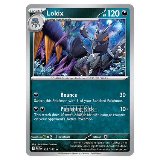 Pokemon - Scarlet & Violet - Paradox Rift - Lokix - 122/182