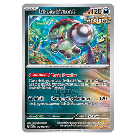 Pokemon - Scarlet & Violet - Paradox Rift - Brute Bonnet - 123/182