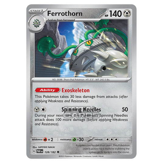 Pokemon - Scarlet & Violet - Paradox Rift - Ferrothorn - 128/182