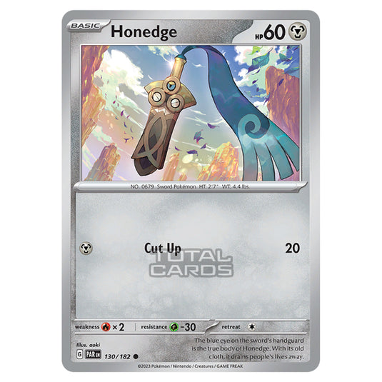 Pokemon - Scarlet & Violet - Paradox Rift - Honedge - 130/182