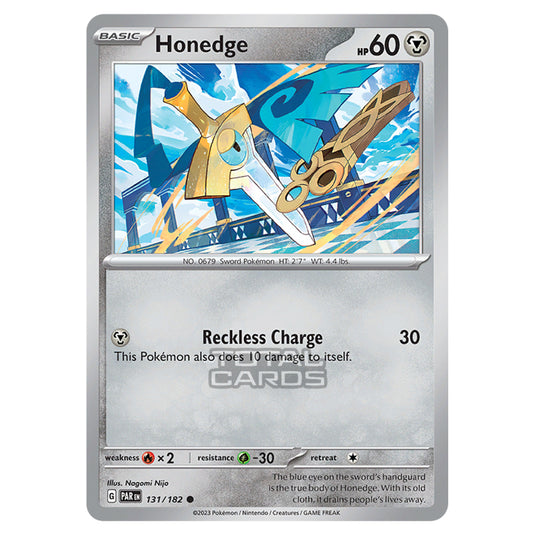 Pokemon - Scarlet & Violet - Paradox Rift - Honedge - 131/182