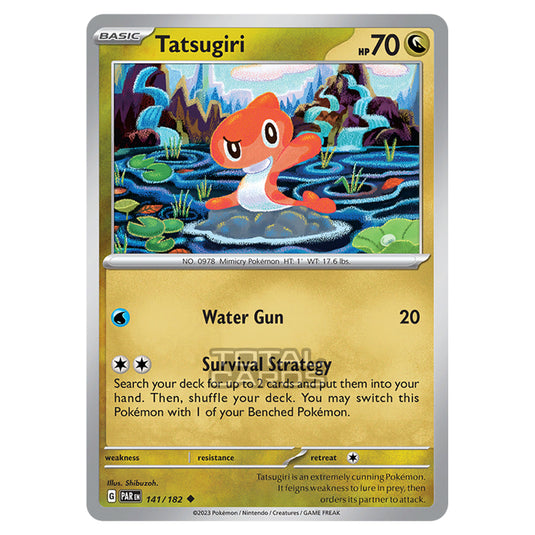 Pokemon - Scarlet & Violet - Paradox Rift - Tatsugiri - 141/182