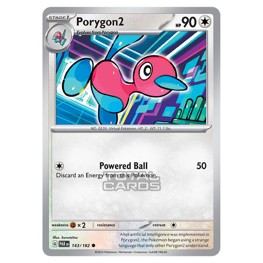 Pokemon - Scarlet & Violet - Paradox Rift - Porygon2 - 143/182