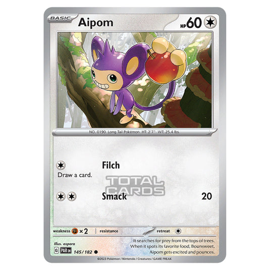 Pokemon - Scarlet & Violet - Paradox Rift - Aipom - 145/182