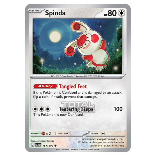 Pokemon - Scarlet & Violet - Paradox Rift - Spinda - 151/182