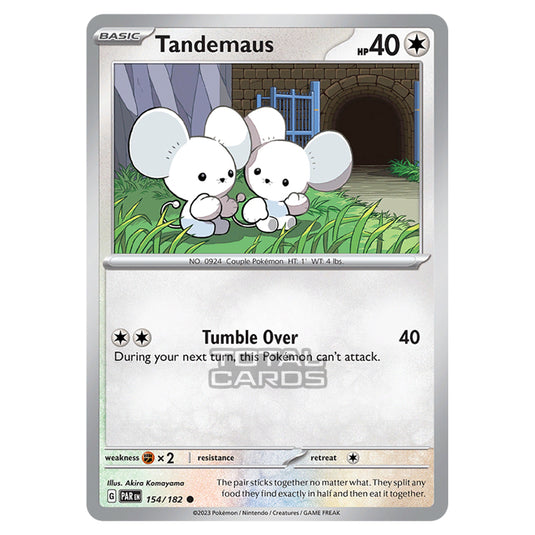 Pokemon - Scarlet & Violet - Paradox Rift - Tandemaus - 154/182