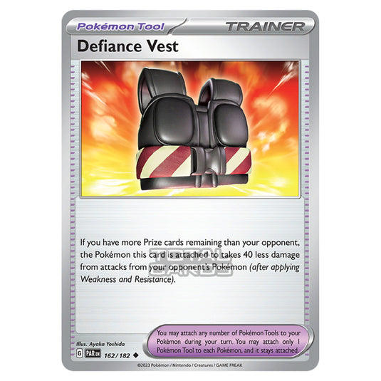 Pokemon - Scarlet & Violet - Paradox Rift - Defiance Vest - 162/182