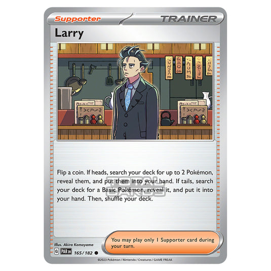 Pokemon - Scarlet & Violet - Paradox Rift - Larry - 165/182