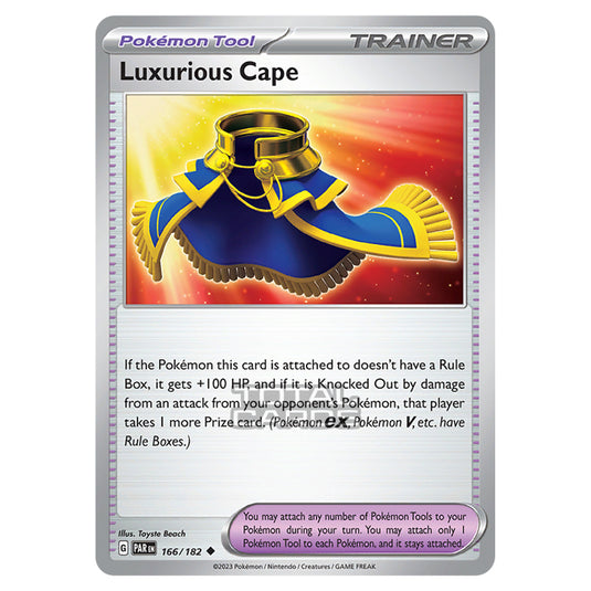 Pokemon - Scarlet & Violet - Paradox Rift - Luxurious Cape - 166/182